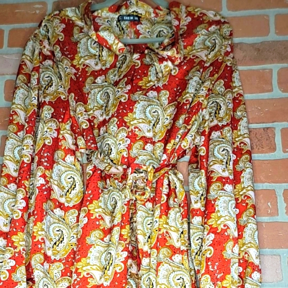 Shein, Floral, 3X Dress
